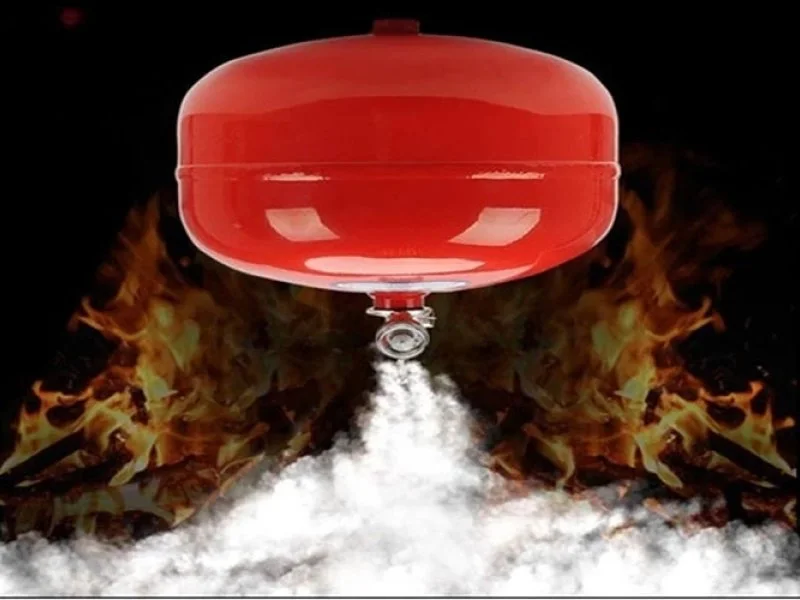 Tavan Tipi Sprinkler Başlıklı Yangın Söndürme Tüpü